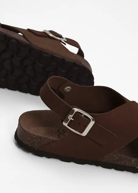 Sandali in pelle, bonprix