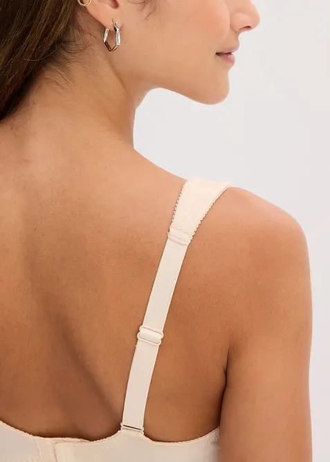 Reggiseno con coppe preformate e spalline imbottite, bonprix