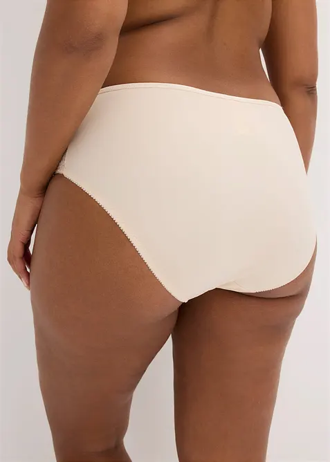 Slip alto con pizzo delicato (pacco da 2), bonprix