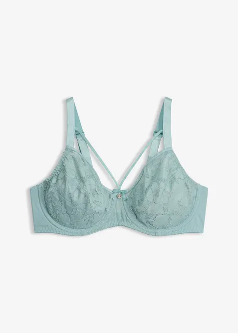 Reggiseno minimizer con pizzo delicato, bonprix