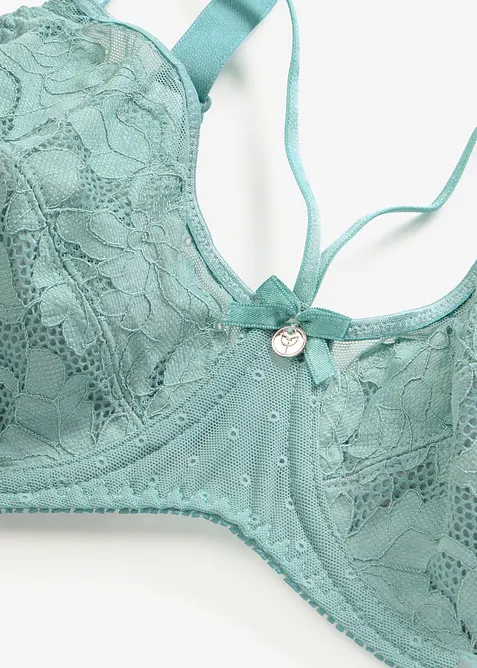 Reggiseno minimizer con pizzo delicato, bonprix