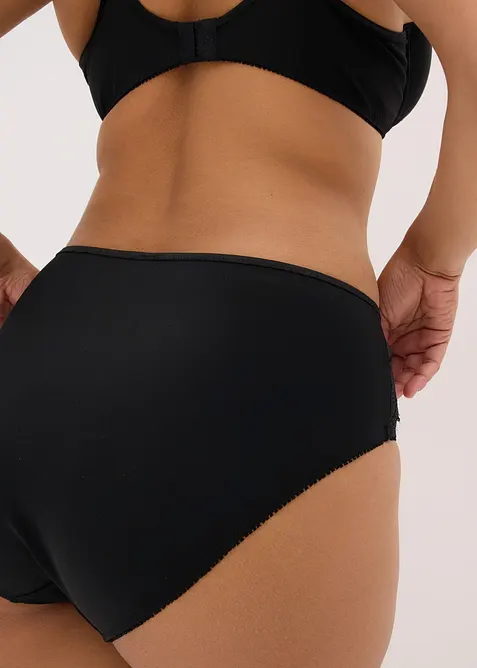 Slip alto con pizzo delicato (pacco da 2), bonprix