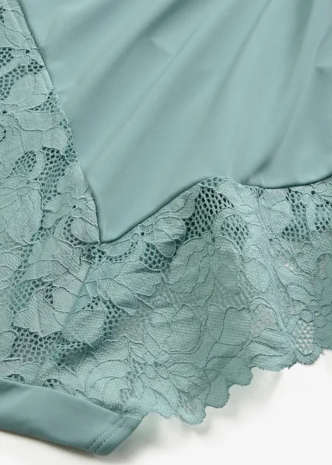 Culotte a vita alta con pizzo delicato, bonprix