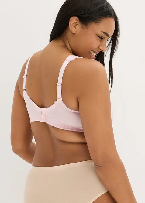 Reggiseno contenitivo senza ferretto con spalline imbottite, bonprix