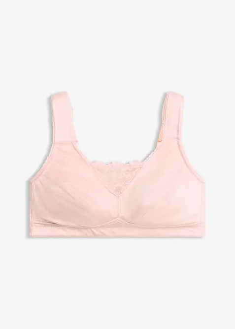 Reggiseno contenitivo senza ferretto con spalline imbottite, bonprix