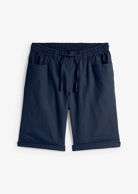 Bermuda in misto lino, bonprix