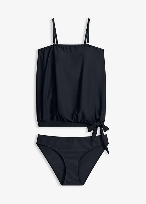 Tankini oversize con spalline staccabili (set 2 pezzi), bonprix
