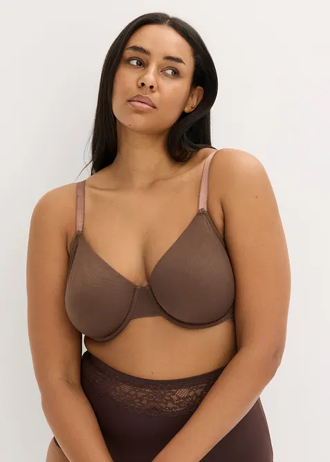 Reggiseno t-shirt senza imbottitura (pacco da 3), bonprix