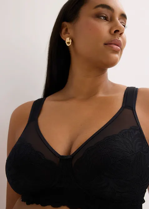 Reggiseno minimizer senza ferretto con spalline imbottite, bonprix