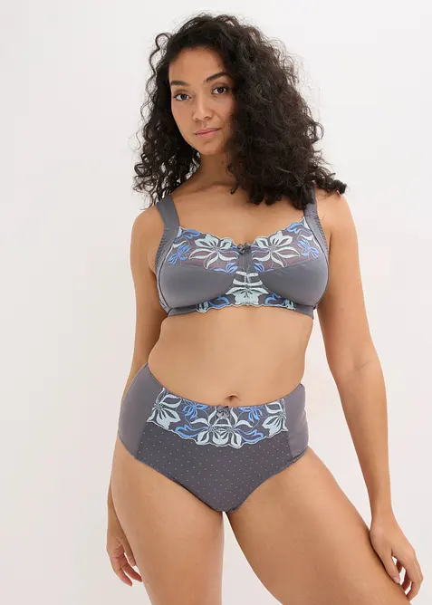 Reggiseno contenitivo senza ferretto con spalline imbottite, bonprix