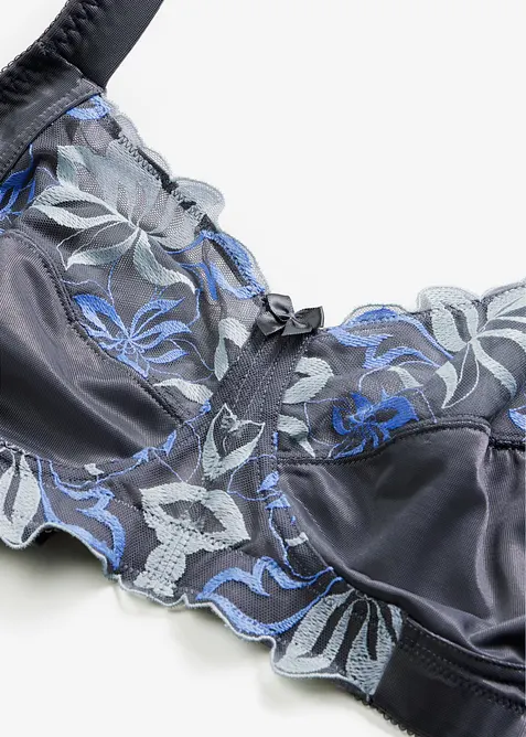 Reggiseno contenitivo senza ferretto con spalline imbottite, bonprix