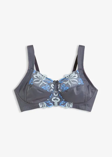 Reggiseno contenitivo senza ferretto con spalline imbottite, bonprix