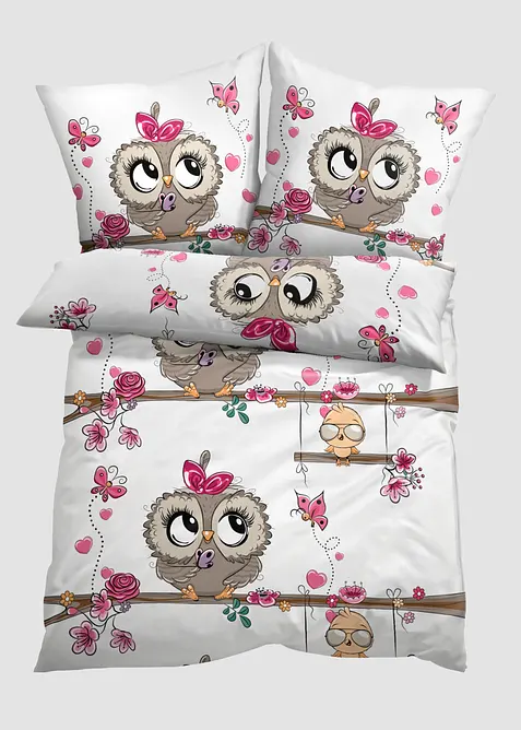 Biancheria da letto in misto cotone, bonprix