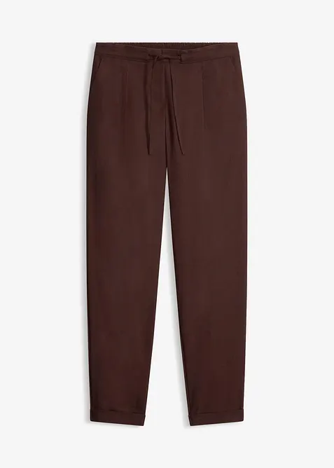 Pantaloni in misto lino, bonprix