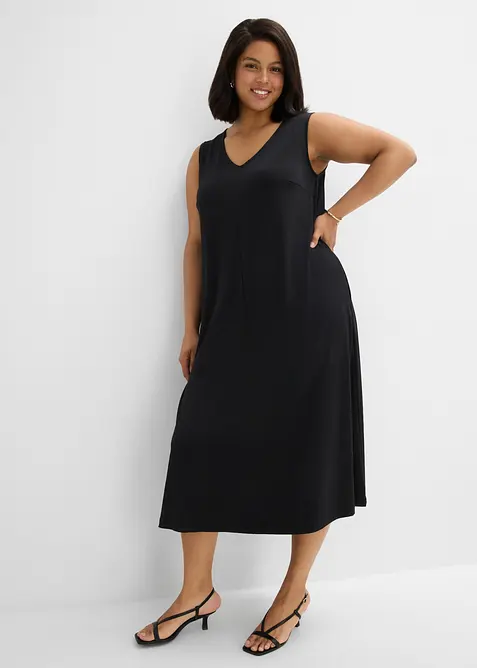Abito midi dalla linea svasata, bonprix