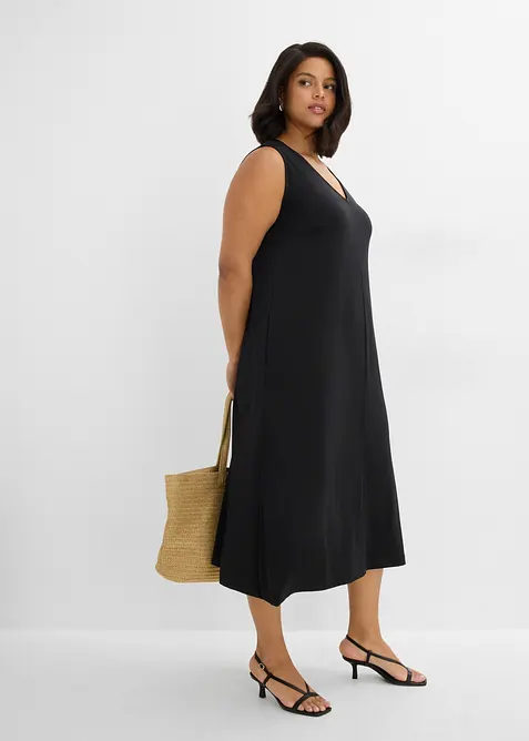 Abito midi dalla linea svasata, bonprix