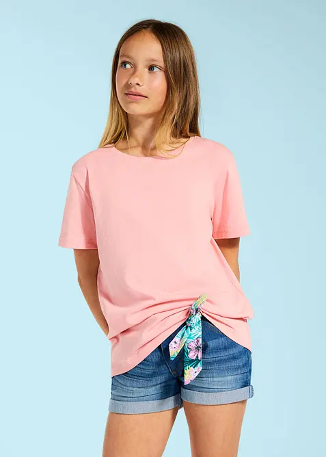 T-shirt in puro cotone biologico (pacco da 3), bonprix
