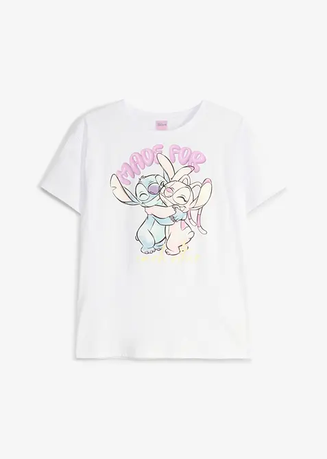Maglia Disney in puro cotone con Stitch, Lilo & Stitch