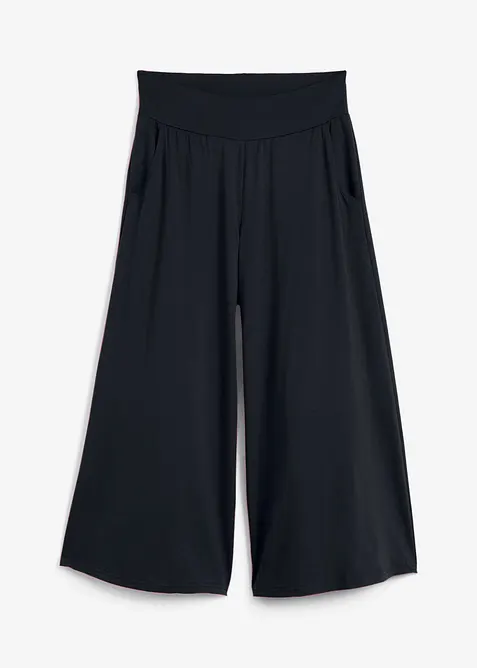 Pantaloni culotte loungewear con gambe larghe, bonprix