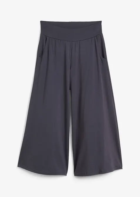 Pantaloni culotte loungewear con gambe larghe, bonprix