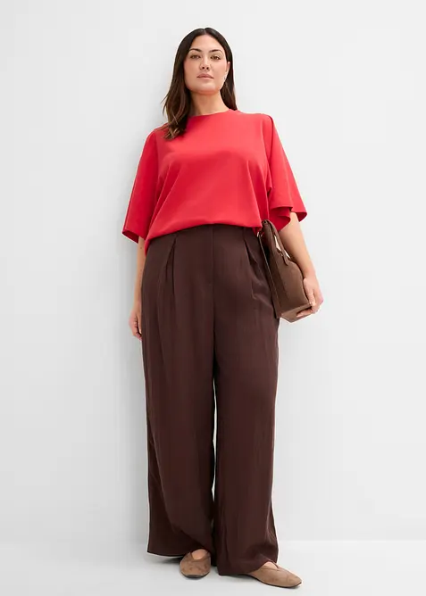 Maxi maglia in puro cotone biologico, bonprix