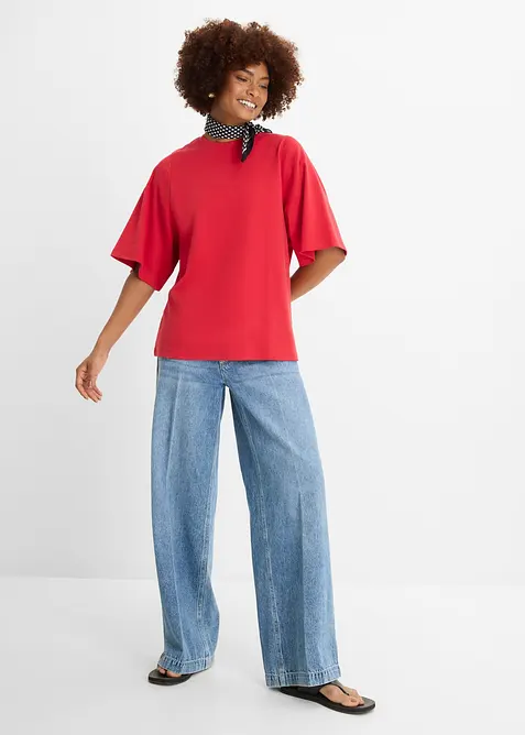 Maxi maglia in puro cotone biologico, bonprix