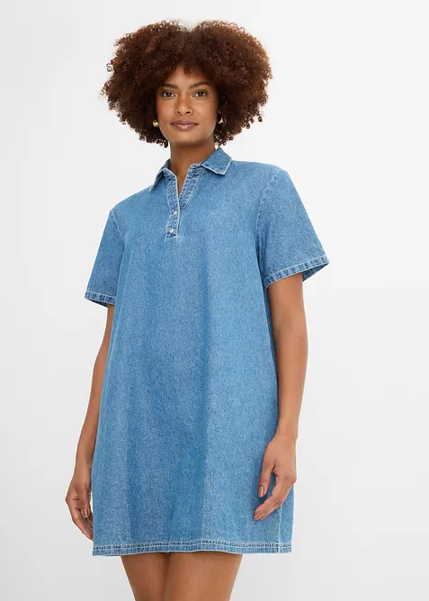 Abito in jeans di cotone biologico, bonprix
