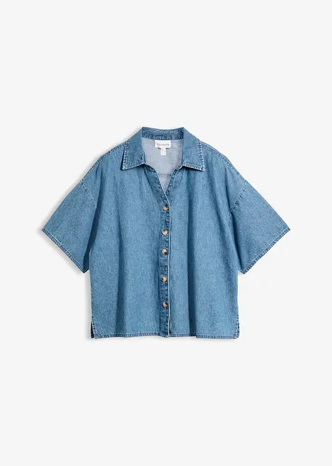 Camicetta in jeans di cotone biologico, bonprix