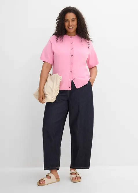 Cardigan in filato fine, bonprix