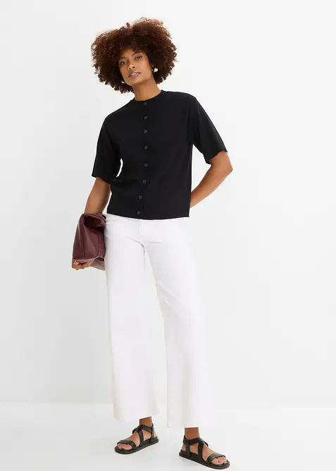 Cardigan in filato fine, bonprix