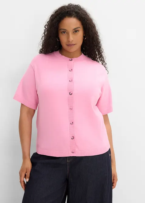 Cardigan in filato fine, bonprix