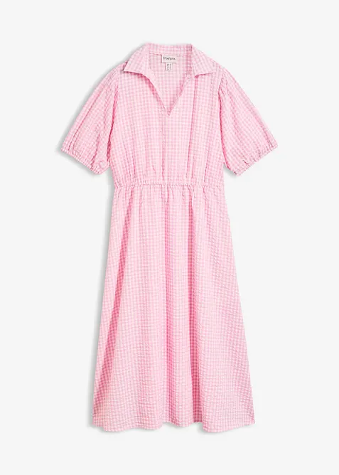 Abito midi in puro cotone, bonprix