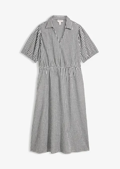 Abito midi in puro cotone, bonprix