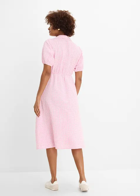 Abito midi in puro cotone, bonprix