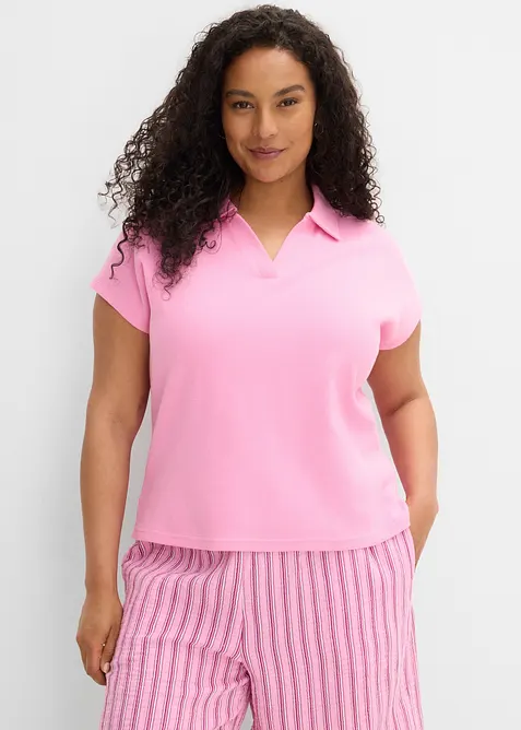 Polo in puro cotone biologico, bonprix