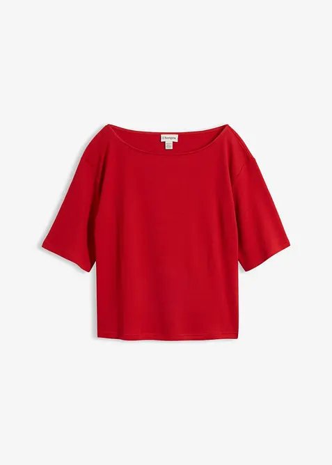 Maglia in cotone biologico effetto waffle, bonprix