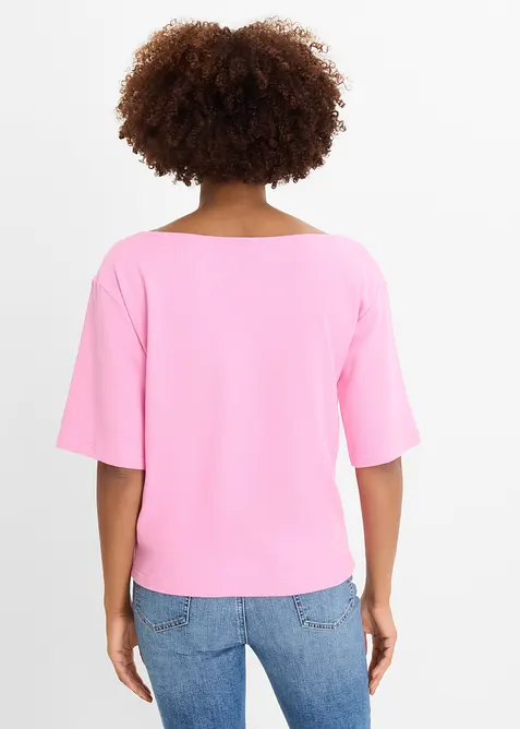 Maglia in cotone biologico effetto waffle, bonprix