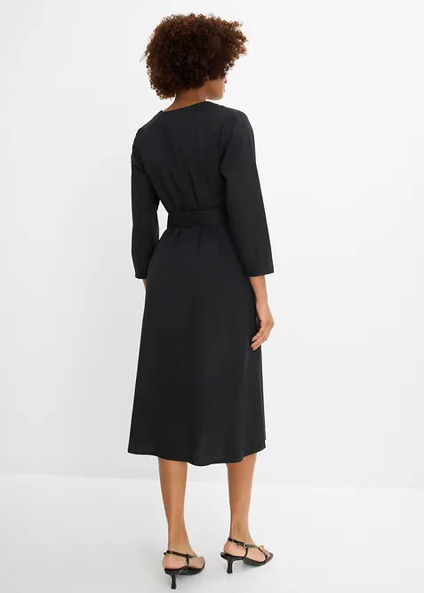 Abito svasato in cotone, bonprix