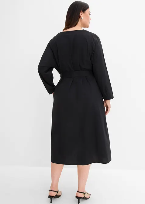 Abito svasato in cotone, bonprix