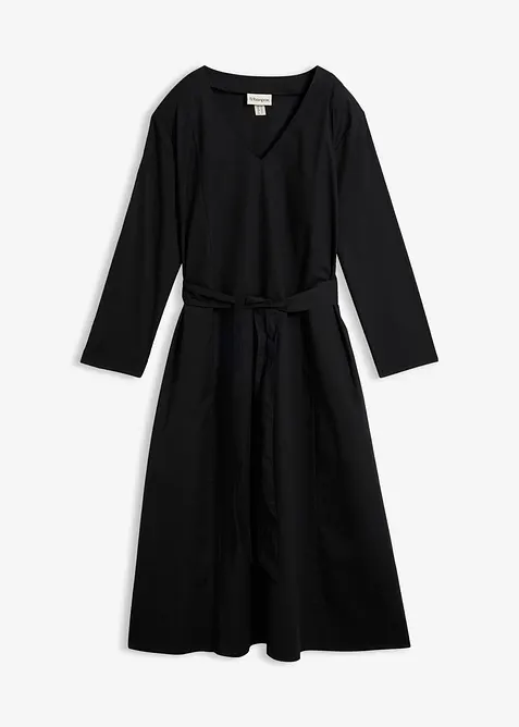 Abito svasato in cotone, bonprix