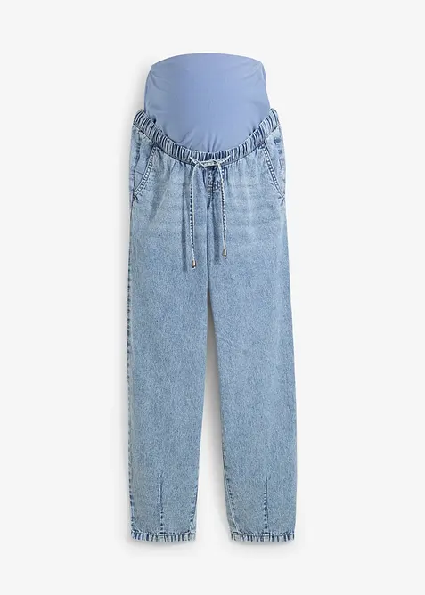 Jeans pr&eacute;maman alla caviglia, boyfriend fit, bonprix
