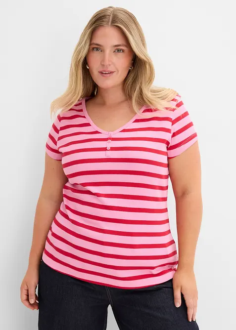 T-shirt in puro cotone biologico (pacco da 2), bonprix