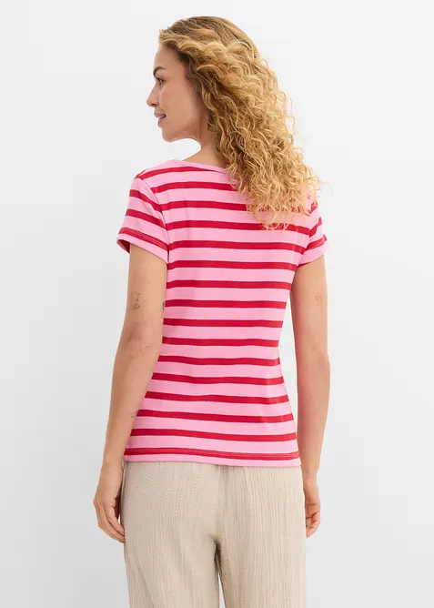T-shirt in puro cotone biologico (pacco da 2), bonprix