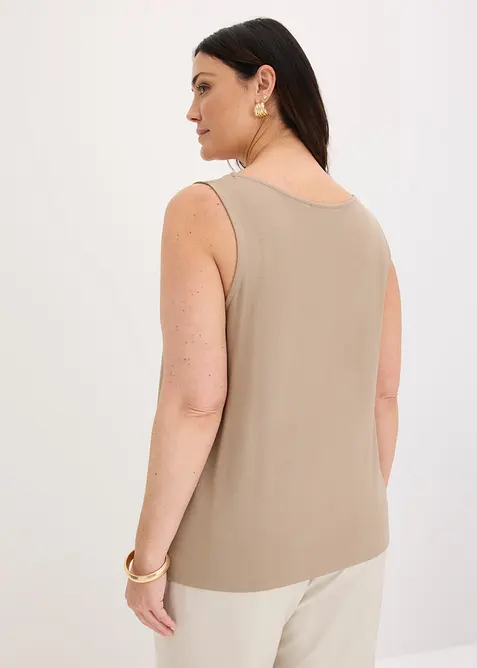 Top con bottoni, bonprix