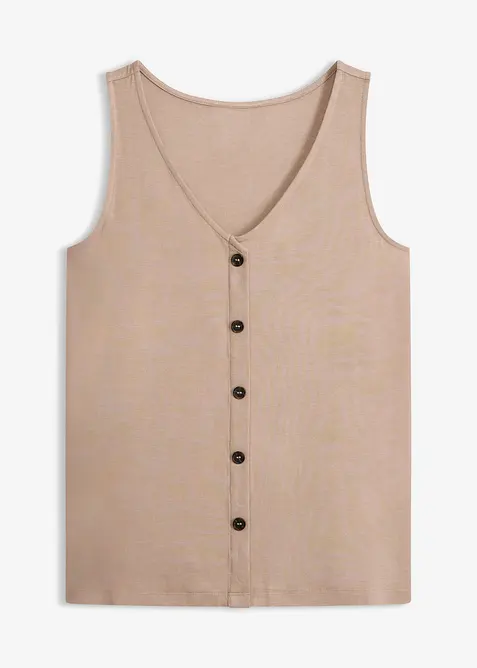 Top con bottoni, bonprix