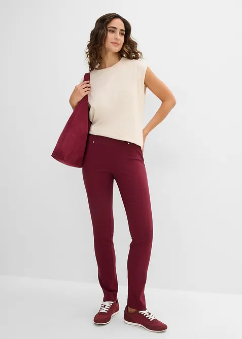 Pantaloni elasticizzati con elastico in vita, bonprix