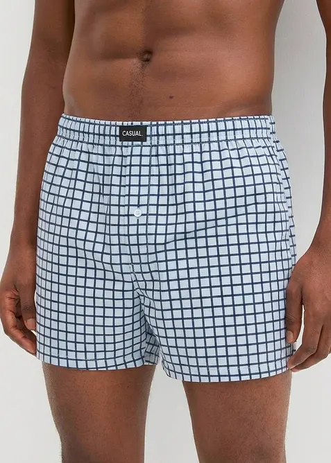 Boxer larghi in jersey di cotone (pacco da 3), bonprix