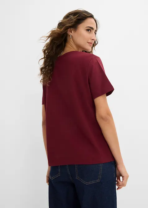 T-shirt in puro cotone, bonprix