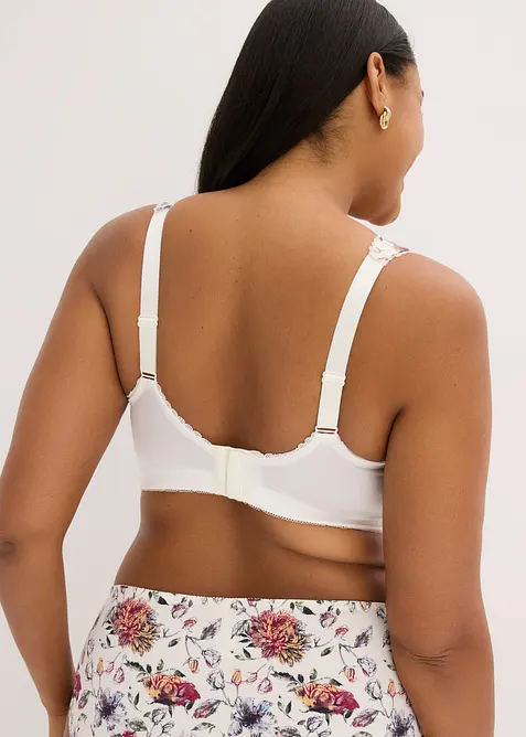 Reggiseno contenitivo senza ferretto con spalline imbottite, bonprix