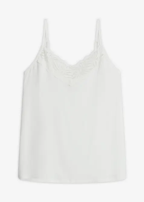 Top con spalline sottili, bonprix